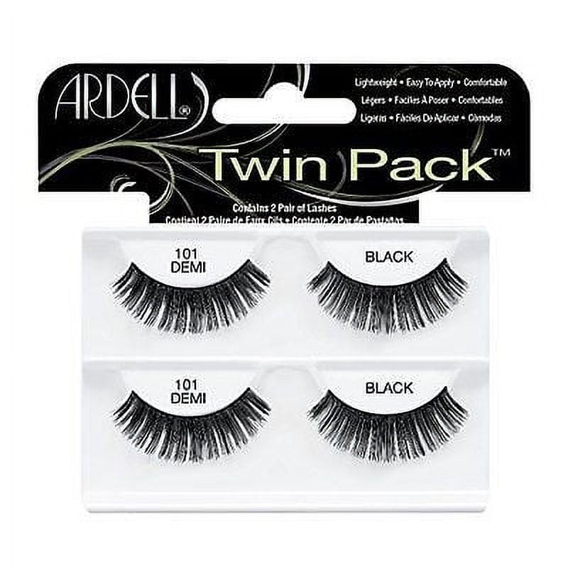 Ardell Wispies Wimpern – Schwarzes Twin Pack Für Natürlichen Look