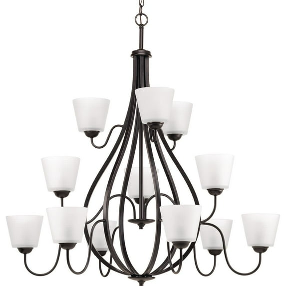 Arden Collection Twelve-Light, Three-Tier Chandelier