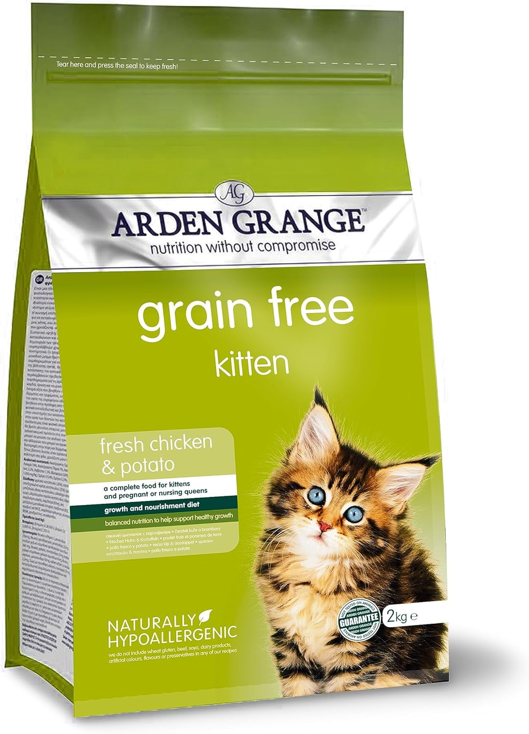 Arden Grange Kitten Cat Food 2kg