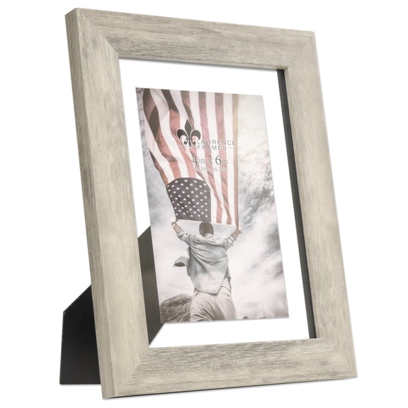 Arden Natural Gray Float Picture Frame for 4x6 Photo