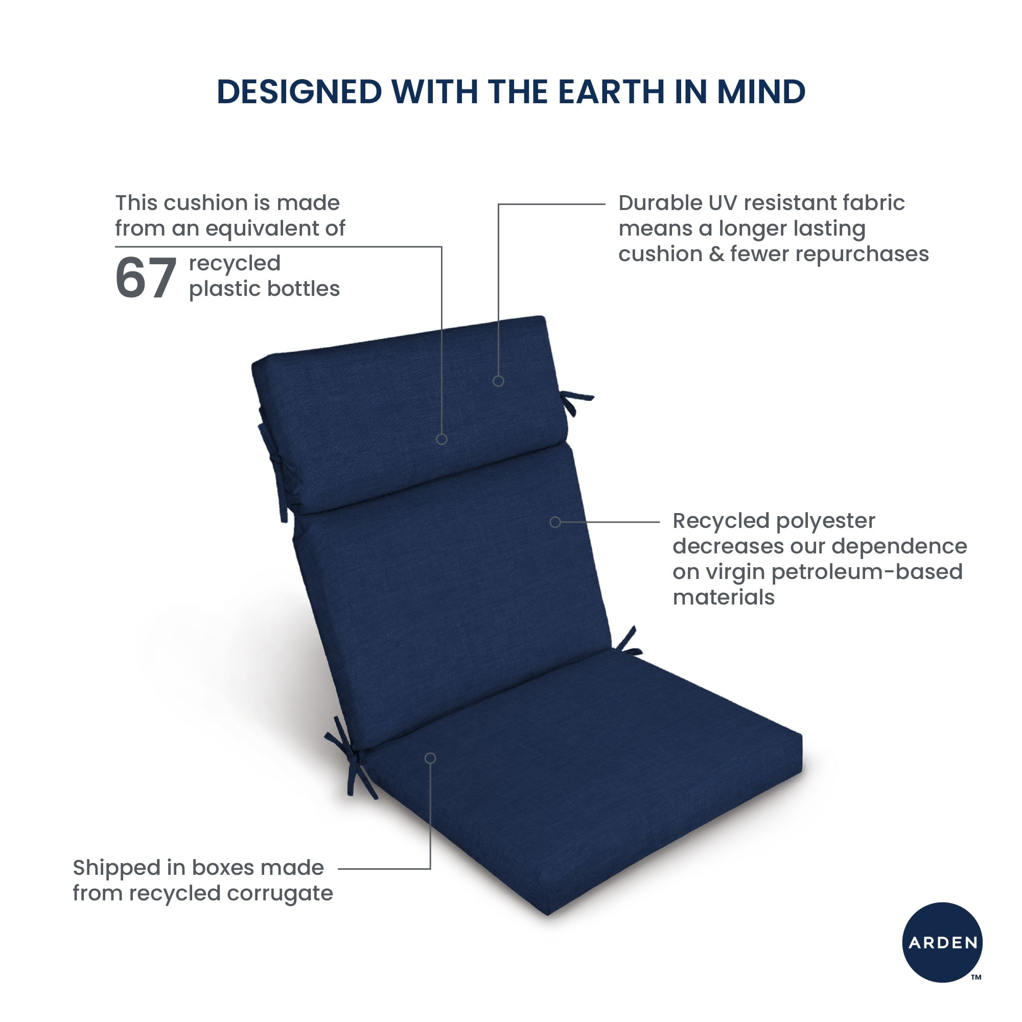 Taupe Leala Texture Outdoor Dining Chair Cushion Set