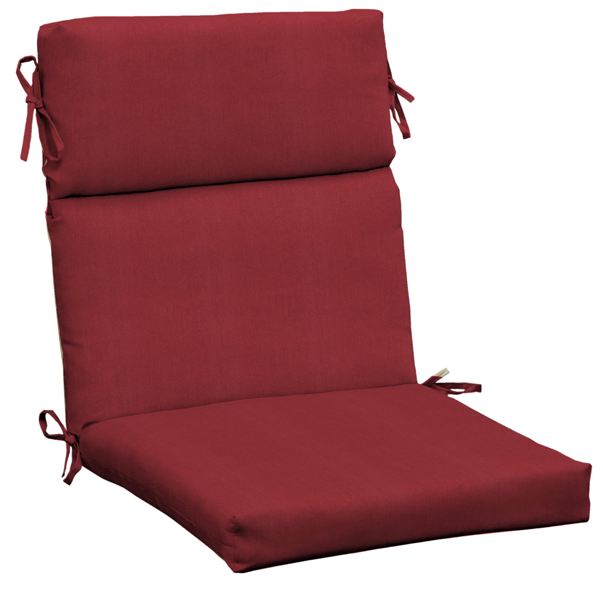 Sunbrella high back chair cheap cushions