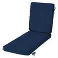 thumbnail image 1 of Arden Selections Modern Outdoor Chaise Cushion 21 x 46, Sapphire Blue Leala, 1 of 8