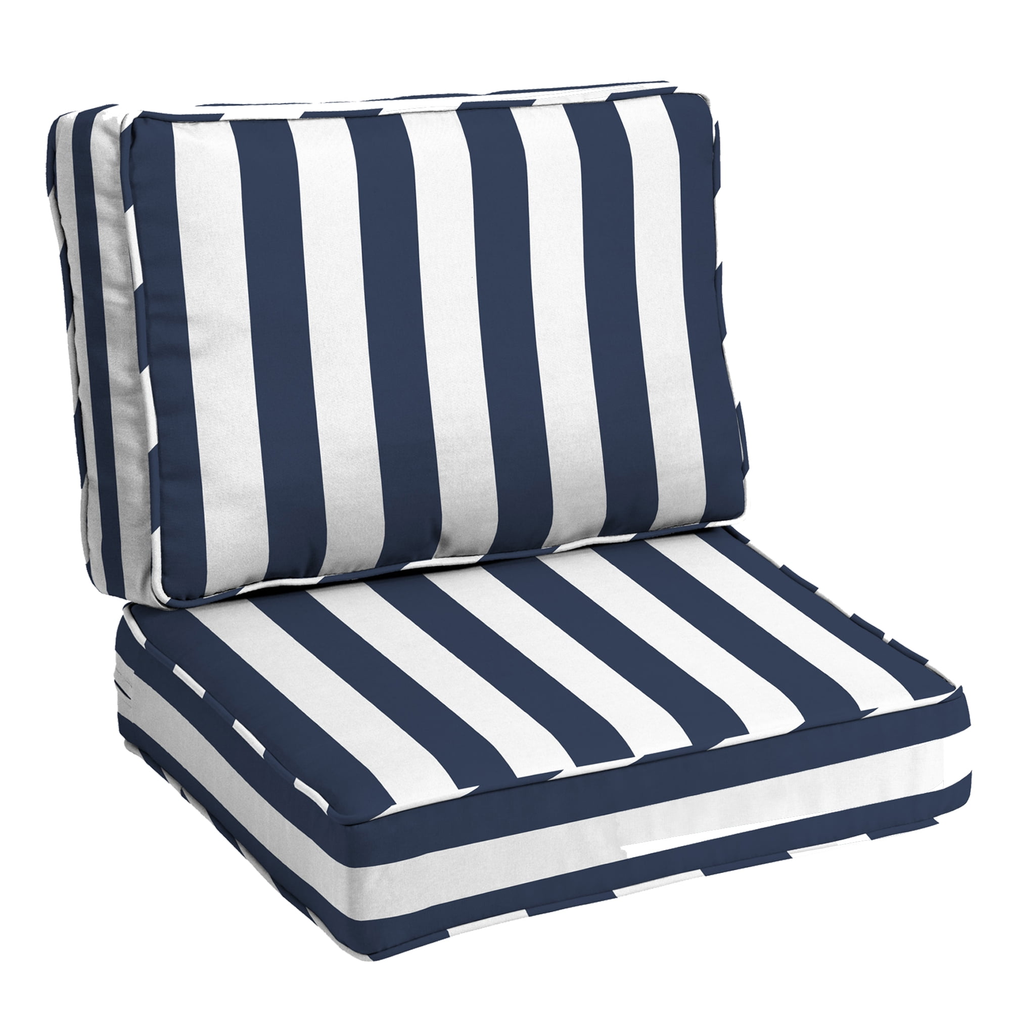 Arden Selections Modern Outdoor Deep Seating Cushion Set 24 x 24