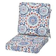 Arden Selections Modern Outdoor Dining Chair Cushion 20 x 20, Clark Blue