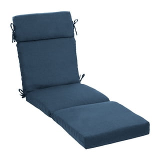 Navy chaise lounge cushions cheap