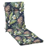Arden Selections Outdoor Chaise Lounge Cushion 72 x 21, Simone Blue Tropical
