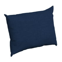 Arden Selections Outdoor Cushion Pillow Back, 23 x 17, Water Repellent, Fade Resistant 23 x 17, Sapphire Blue Leala