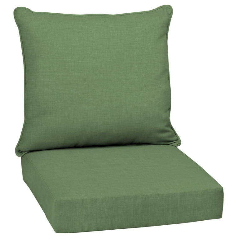 Arden Selections Moss Leala 24 x 24 in. Outdoor Deep Seat Cushion Set Size 24 inch x 24 inch Green