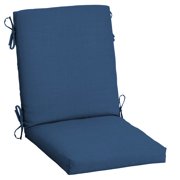Arden Selections Outdoor Dining Chair Cushion 20 x 20, Cobalt Blue Texture