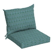 Arden Selections Outdoor Dining Chair Cushion Set 21 x 21, Alana Tile