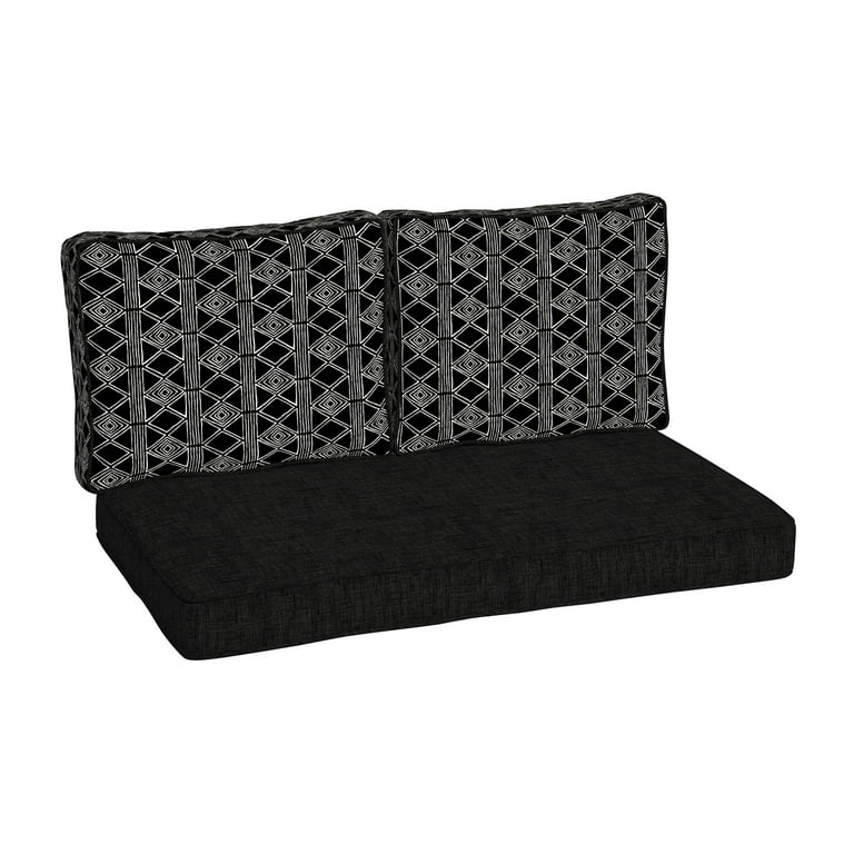 Outdoor loveseat cushion online set