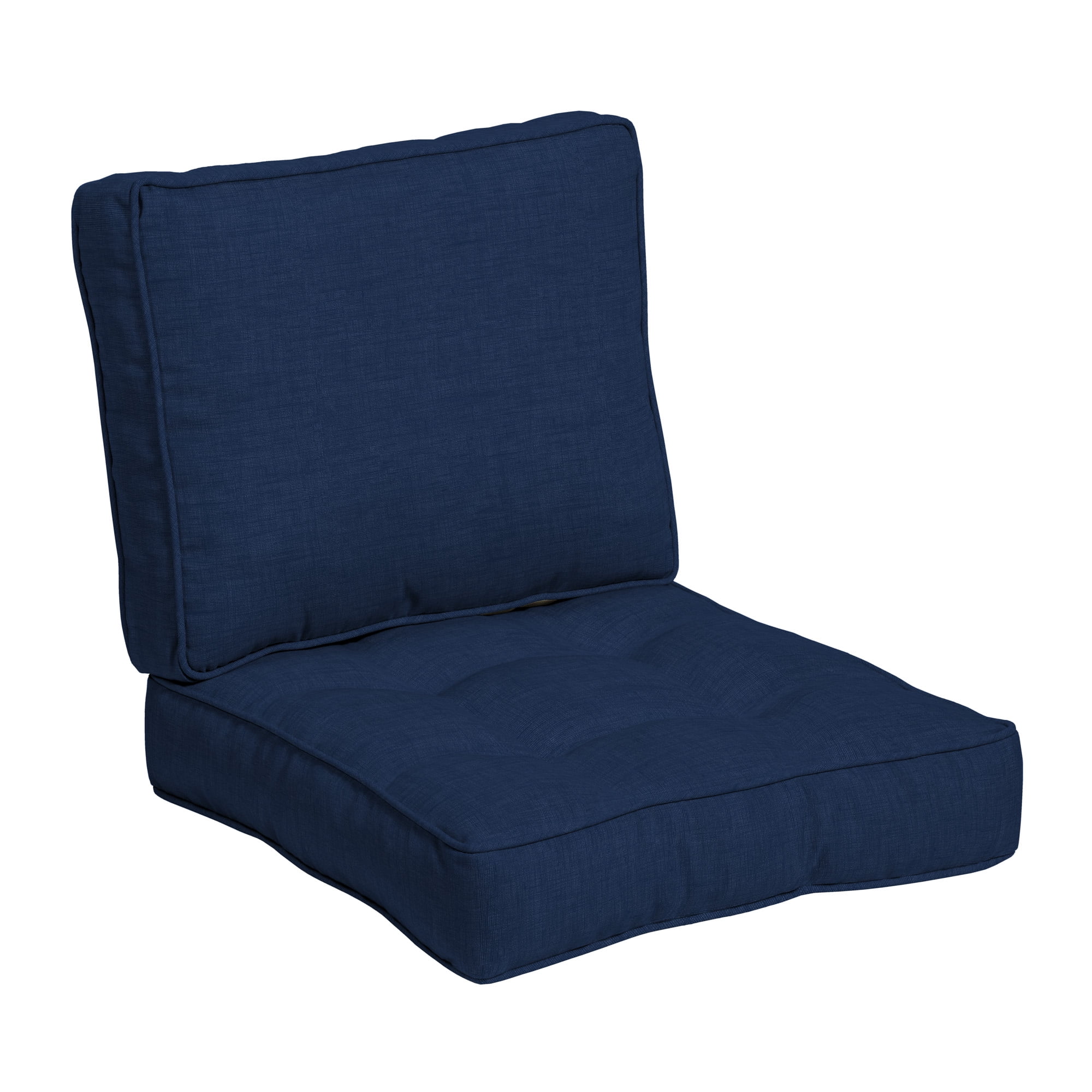Plush Deep Seat Cushion Set Sapphire Blue Outdoor 24 x 24 in. in Libya at LYD 425 Rating 5