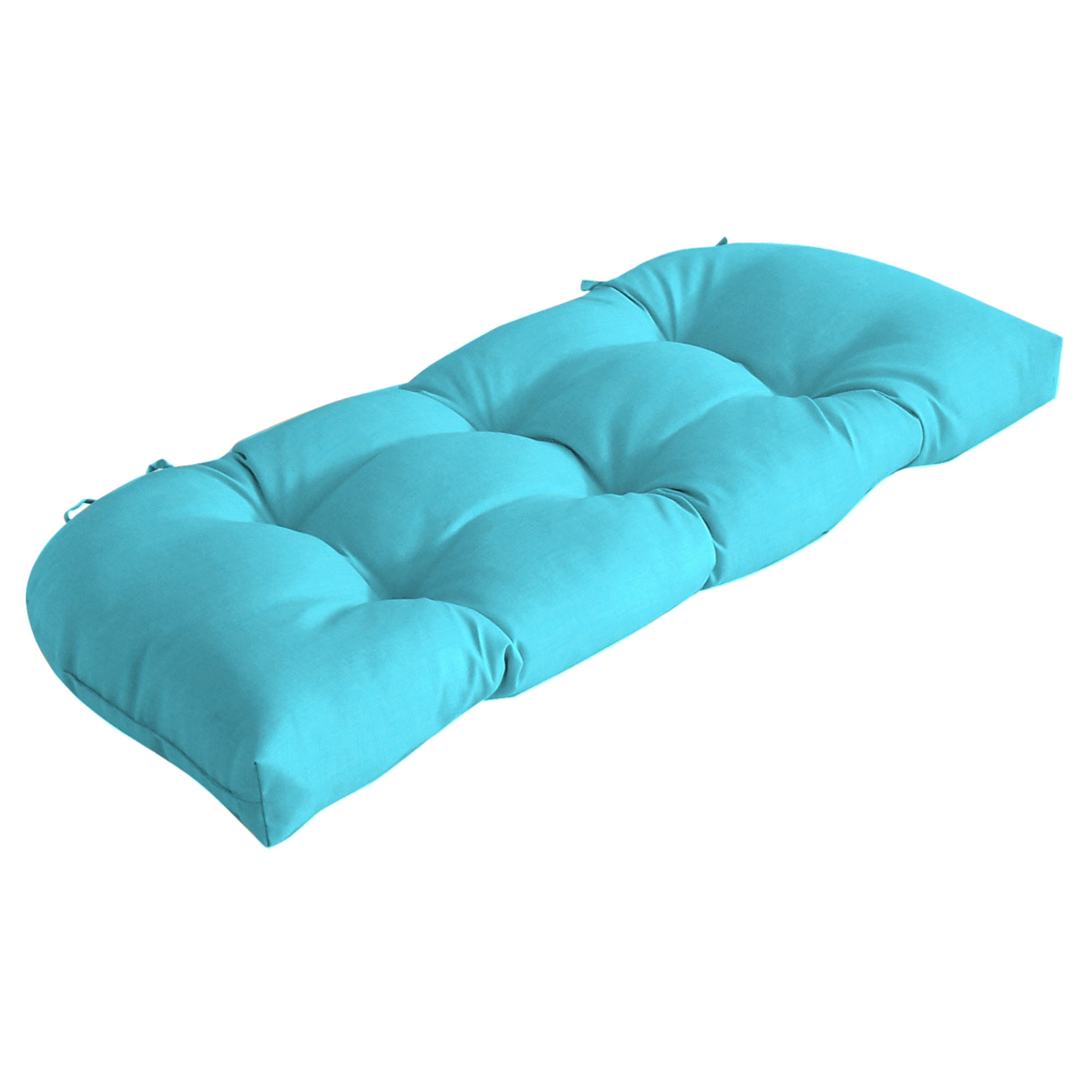 Outdoor wicker settee cushions online