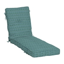 Arden Selections PolyFill Outdoor Chaise Lounge Cushion 76 x 22, Alana Tile