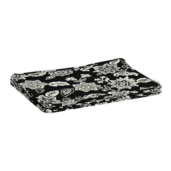 Arden Selections ProFoam 18 x 24 in Outdoor Deep Seat Back Cover, Ashland Black Jacobean