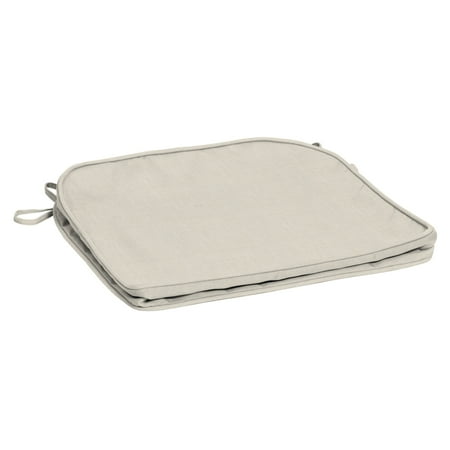 Arden Selections ProFoam 19 x 20 in Outdoor Rounded Back Seat Cushion Cover, Sand Cream