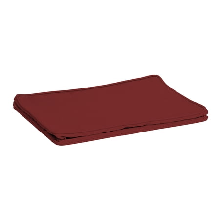Arden Selections ProFoam 19 x 24 in Outdoor Plush Deep Seat Back Cover, Classic Red