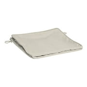 Arden Selections ProFoam 20 x 20 in Outdoor Dining Seat Cushion Cover, Sand Cream