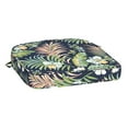 thumbnail image 1 of ARDEN ProFoam Essentials Outdoor Seat Cushion, 19 x 20, Patio Cushion, Rain-Proof, Fade Resistant, Simone Blue Tropical, 1 of 19