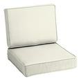 thumbnail image 1 of Arden Selections ProFoam Performance Outdoor Deep Seating Cushion Set 24 x 24, Sand Cream, 1 of 21