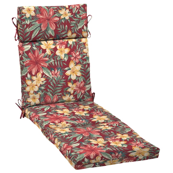 Arden Selections Ruby Clarissa Tropical 72 x 21 in. Outdoor Chaise Cushion