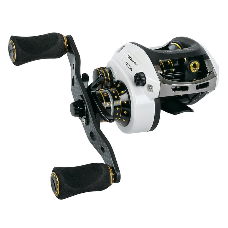 Baitcaster Reel Foldable Fishing Reel, Portable Lure Reel Sea Rod