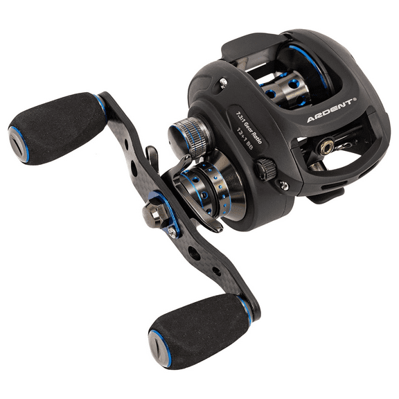 Ardent Apex Elite Baitcasting Reel, Right Handed 7.3:1 Gear Ratio, 12+1 Ball Bearing, Aluminum Frame Fishing Reel with EVA Grip, Smooth Casting Performance and Precision