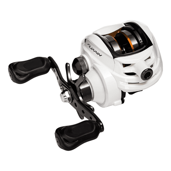 Ardent Arrow Flipping Baitcast Reel, Right Handed, 7.0:1 High Speed Gear Ratio, 5+1 Ball Bearing, 12lb 150 Yard Line Capacity, Aluminum Frame Fishing Reel with Rubber Grip Knobs