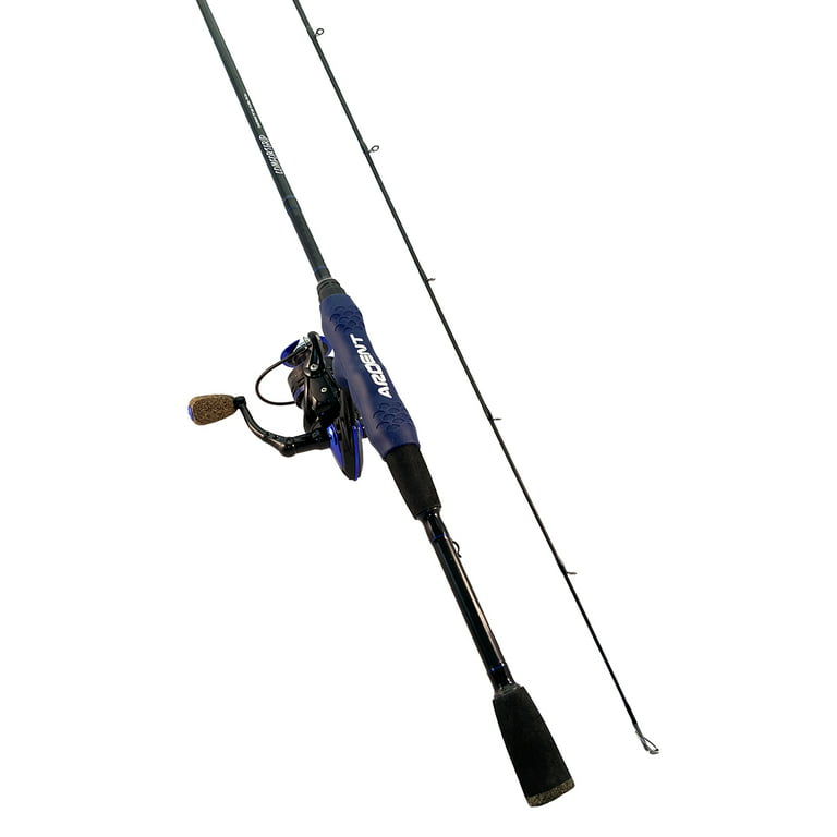 Ardent Big Water Freshwater Comfortgrip Combo, 7'6 two piece rod, 4000  size spinning reel, patented Comfort Grip 
