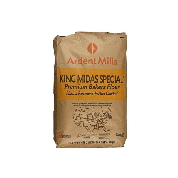 Ardent Mills King Midas Special Premium Bakers Unbleached Flour, 50 lb. Bag