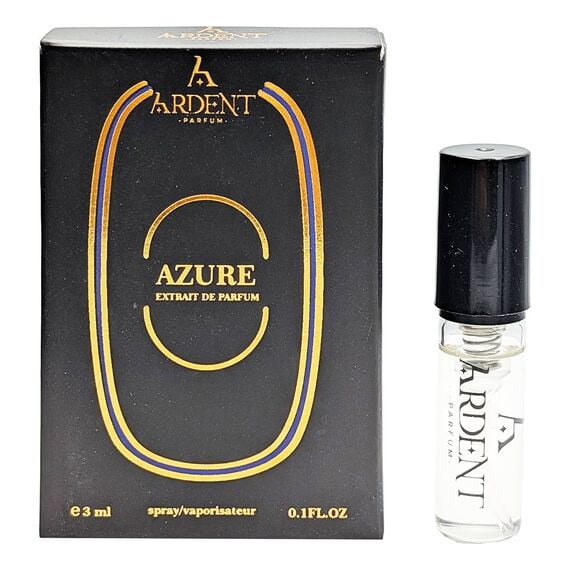 Ardent Unisex Azure Extrait de Parfum Spray 0.1 oz Fragrances 3075512345687