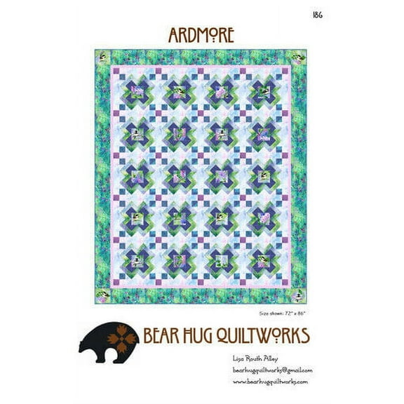 Ardmore Quilt Pattern - Pattern by Lisa Alley - Five Size by Bear Hug Quiltworks