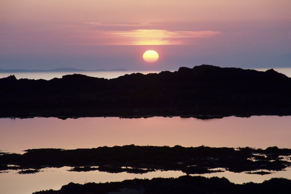 Ardnamurchan Peninsula Lochaber Highland Scotland Canvas Art - Lizzie Shepherd Design Pics (36 x 24)