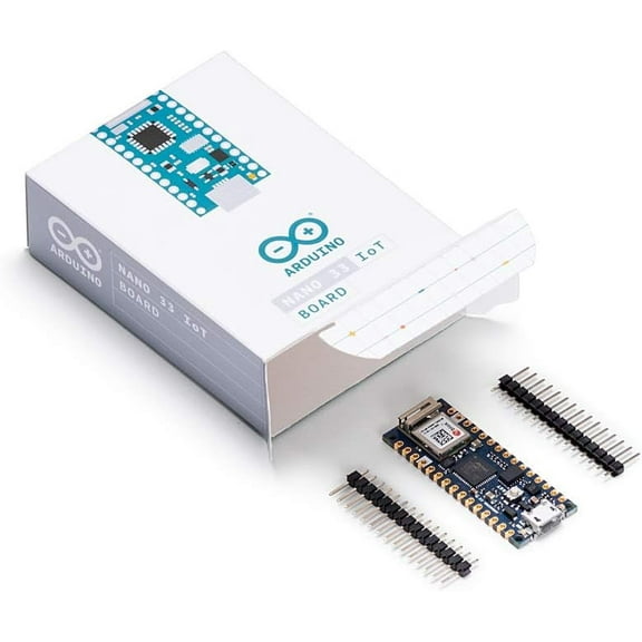 Arduino ABX00027 Nano 33 IoT without Headers WiFi & Bluetooth,14 Digital I/O Pins, 6 Analog Inputs development board