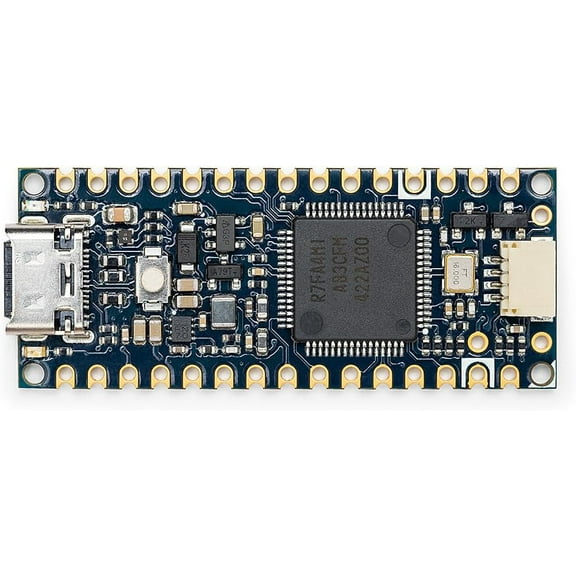 Arduino ABX00142 Nano R4 without headers,RA4M1 Microcontroller Board, Qwiic Connector, Programmable RGB LED