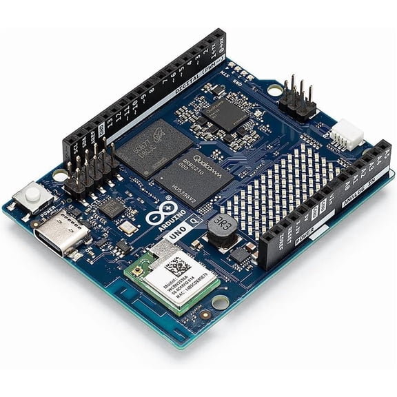 Arduino ABX00173 UNO Q 4GB Hybrid Board QRB2210 & STM32U585 Microcontroller AI Vision, IoT, Robotics Linux Wi-Fi USB-C
