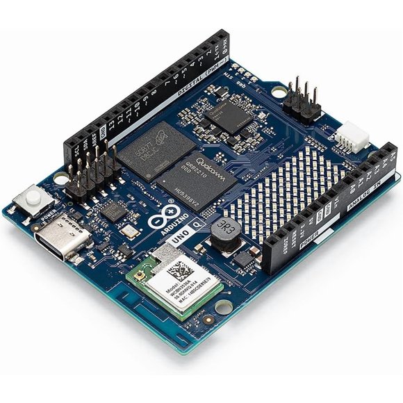 Arduino ABX00173 UNO Q 4GB Hybrid Board QRB2210 & STM32U585 Microcontroller AI Vision, IoT, Robotics Linux Wi-Fi USB-C