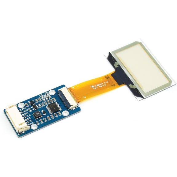 for /Arduino/STM32, 1.51" Transparent OLED Screen with Expansion Board, 128x64 Pixels Light Blue Color Display,3.3V / 5V Voltage Embedded Chip, SPI/I2C Interfaces