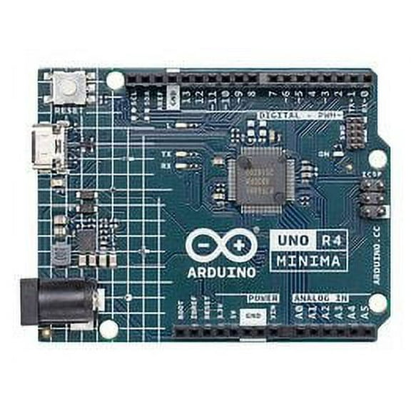 Arduino UNO R4 Minima [ABX00080] - Renesas RA4M1 - USB-C, CAN, DAC (12 bit), OP AMP, SWD Connector