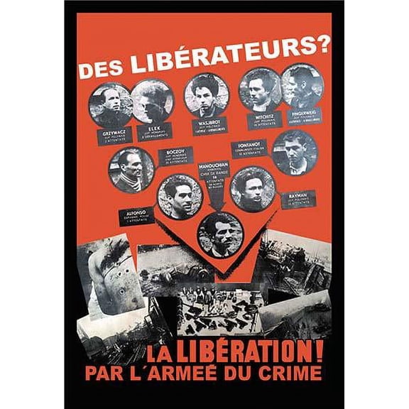 Are These Liberators or the Army of Crime?-Fine Art Canvas Print (20" x 30")