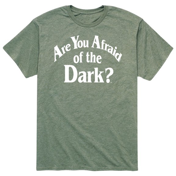 Are You Afraid Of The Dark? - Afraid Logo - Men's Short Sleeve Graphic T-Shirt