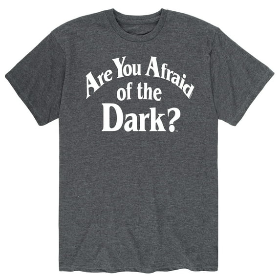 Are You Afraid Of The Dark? - Afraid Logo - Men's Short Sleeve Graphic T-Shirt