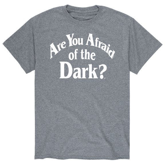 Are You Afraid Of The Dark? - Afraid Logo - Men's Short Sleeve Graphic T-Shirt