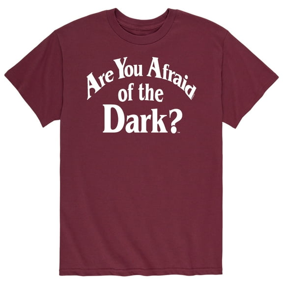 Are You Afraid Of The Dark? - Afraid Logo - Men's Short Sleeve Graphic T-Shirt
