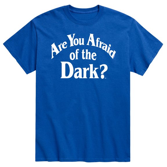 Are You Afraid Of The Dark? - Afraid Logo - Men's Short Sleeve Graphic T-Shirt