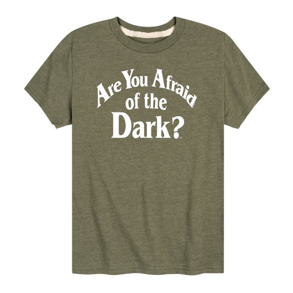 Are You Afraid Of The Dark? - Afraid Logo - Toddler And Youth Short Sleeve Graphic T-Shirt