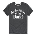 thumbnail image 1 of Are You Afraid Of The Dark? - Afraid Logo - Toddler And Youth Short Sleeve Graphic T-Shirt, 1 of 4