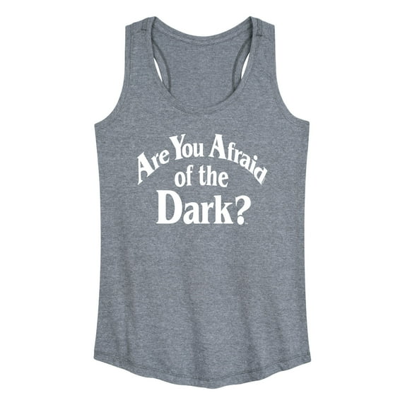 Are You Afraid Of The Dark? - Afraid Logo - Women's Racerback Tank Top