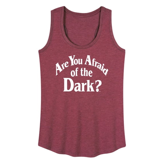 Are You Afraid Of The Dark? - Afraid Logo - Women's Racerback Tank Top